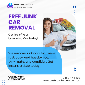 FREE JUNK CAR REMOVAL Best Cash For Cars Melbourne 300x300